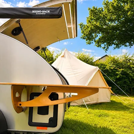 Luksusowy namiot Glamping Prive 2 Tentes Pour Vous Sur Le Mont A Tilff